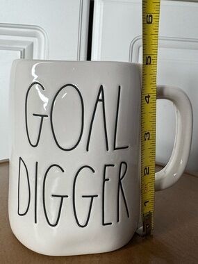 RAE DUNN "GOAL DIGGER" MUG